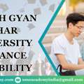 Suresh Gyan Vihar University Distance Eligibility