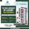INR 4800,  1500 Sq. Feet,  Chakrapuri Colony, Ameenpur PRASHAMSHA PROJECT &ndash; HMDA & RERA Approved 3BHK Apartments