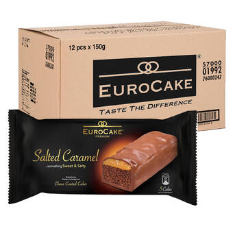 Dubai, Food, AED 126,  Eurocake Premium Salted Caramel Coated 150g