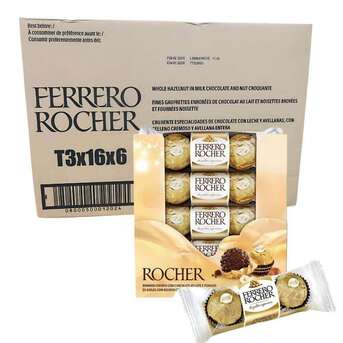 Dubai, Food, AED 444,  Ferrero Rocher Chocolate 37.5g (3&rsquo;s)