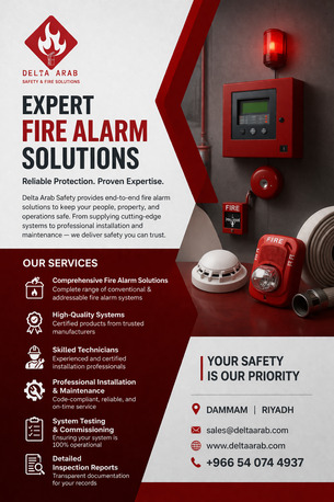 Dammam, Technical, Fire Alarm System, Supply, Installation & Maintenance