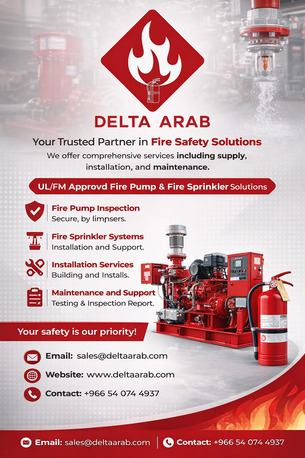 Dammam, Technical, Fire Pump & Fire Sprinkler, Supply, Installation And Maintenance Services In Dammam