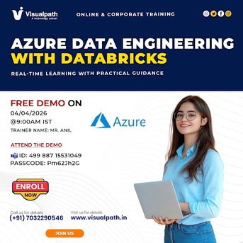 Hyderabad, Lessons Offered, Azure Data Engineering With Databricks Online Free Demo