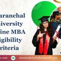 Uttaranchal University Online MBA Eligibility Criteria