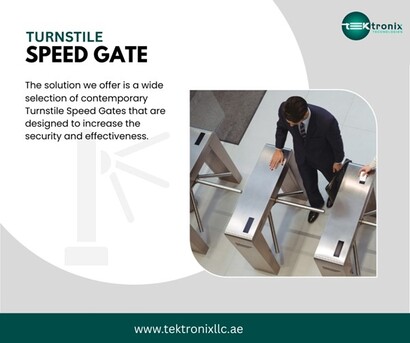 Dubai, Computer, Biometric Turnstiles: Seamless Entry For Dubai Corporate Hubs