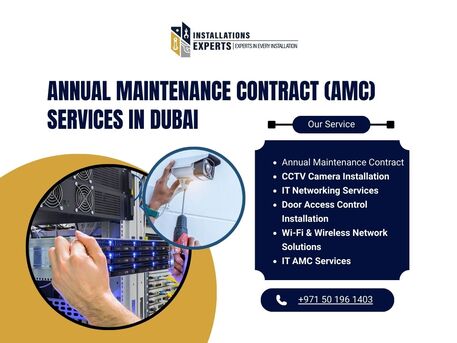 Deira, Business, Annual AMC Maintenance Services In Dubai With Installations Experts