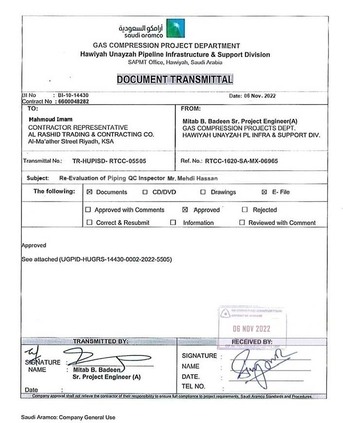 Riyadh, Job Seekers, Piping QC Inspector