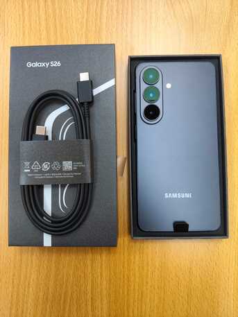 Al Jubail Al Balad, Mobile Phones, SAR 4920,  SAMSUNG Galaxy S26, 5G, 256 GB, Black (New) Made In Vietnam Original