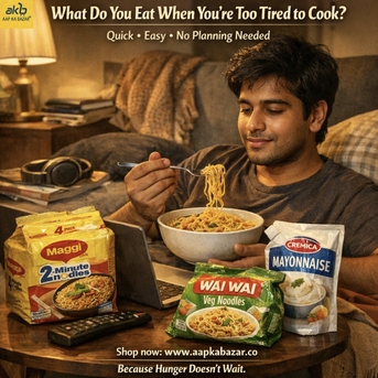 New Delhi, Household, Hungry But Don&rsquo;t Want To Cook? Try 4 Pack Maggi, Wai Wai Veg Noodles & Cremica Mayonnaise