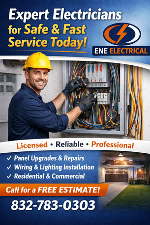 Houston, Construction, Expert Electricians For Safe & Fast Service Today