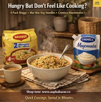 New Delhi, Household, Why 4 Pack Maggi, Wai Wai Veg Noodles & Cremica Mayonnaise Are Must-Have Everyday Kitchen