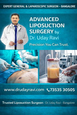 Bangalore, Health, Advanced Liposuction Surgery By Dr. Uday Ravi &ndash; Precision You Can Trust