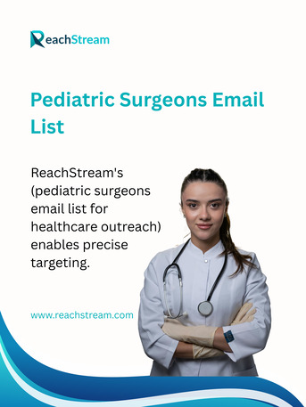 Perth, Software, Reach Buyers With Pediatric Surgeons Contacts