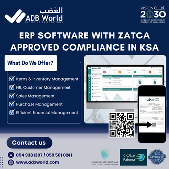 Khobar, ERP, Manage Finances Smarter With A ZATCA-Approved ERP