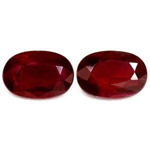 New York, Jewelry, USD 1069,  Luxury Ruby Matched Pair Rubies For Sale
