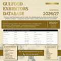 🔥 **Unlock 4,500+ Global F&B Contacts From Gulfood 2026**