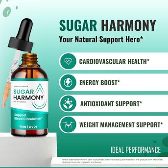 New York, Health & Beauty Items, Sugar Harmony Drops &ndash; Liquid Wellness For Stable Energy Levels