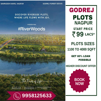 Nagpur, Residential Plots, INR 6500000,  1100 Sq. Feet,  Godrej Plots In Nagpur &ndash; Strategic Investment Choice