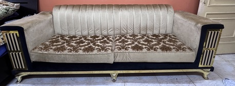 Jeddah, Furniture, SAR 1000,  Almost New 4-Seater Sofa &ndash; 50% Off (SAR 1000 Only!)