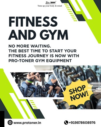 Mumbai, Machinery, Protoner Home Gym Setup With Bench, Dumbbells & Mats