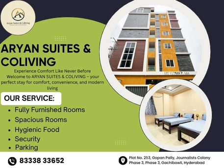 Hyderabad, Household, Coliving Hostel In Gowlidoddy