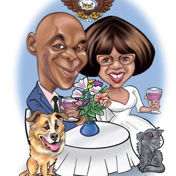 New York, Business, Wedding Caricature Artist