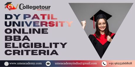 Pune, Lessons Offered, DY Patil University Online BBA  Eligiblity Criteria