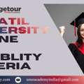 DY Patil University Online BBA  Eligiblity Criteria