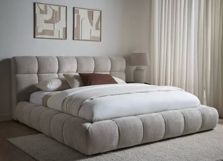 Al Mahjar, Furniture, SAR 1500,  🛏️👑 Brand New King Size Bed &ndash; Luxury & Comfort For Your Bedroom