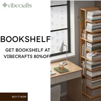 Noida, Household Items, INR 2600,  Bookshelf &ndash; Stylish Storage By Vibecrafts