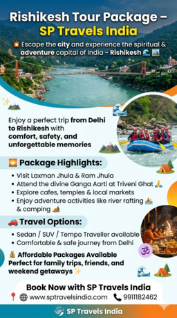 New Delhi, Travel, SP Travels India &ndash; Delhi To Rishikesh