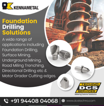 Hyderabad, Construction, Power Your Projects With Reliable Foundation Drilling Tools