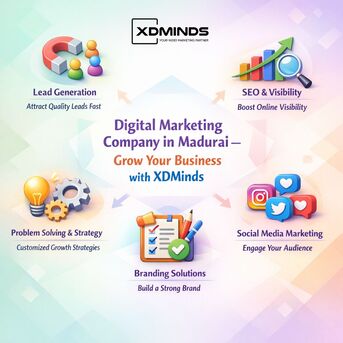 Madurai, Marketing, Digital Marketing Company In Madurai XDMinds Sales Growth