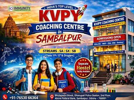 Odisha, Manpower, Best KVPY Coaching Centre In Sambalpur For Science Aspirants