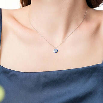 Sydney, Jewelry, AUD 65,  Symbolic Everyday Wear In Evil Eye Necklace By Zehrai