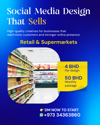 Riffa, Marketing, Social Media Designs - High Quality Designs