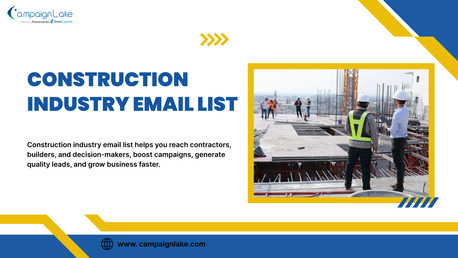 New York, Business, Construction Industry Email List For Targeted Leads