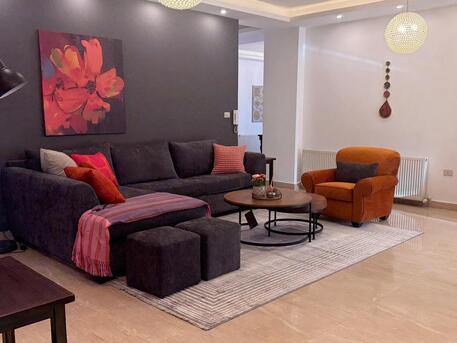 Abdoun, Apartments/Houses, JOD 24000/year,  Furnished,  4 BR,  250 Sq. Meter,  Ground Floor Apartment For Rent In Abdoun