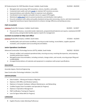 Jeddah, Job Seekers, Multi-Site Operation | Logistics Leader | SAP & WMS Specialist | Digital Transformation
