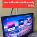 BHD 20,  Led 32 Inch With Android Box With Subscription 20 Bd Only Msg 3670 8372 Wts Ap No Call