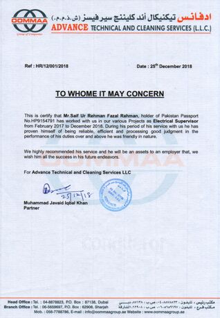 Khobar, Job Seekers, Electrical Engineer