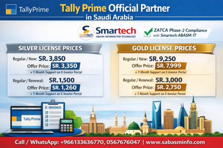 Riyadh, ERP, Tally Prime And ZATCA Phase-2 Integration