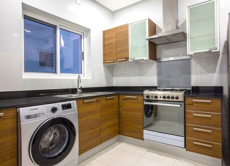 Hidd, Apartments, Flats, Houses & Villas, BHD 350/month,  Furnished,  2 BR,  115 Sq. Meter,  Luxurious Deluxe 2 BHK Apartment For Rent In Hidd BD.350/- With EWA.