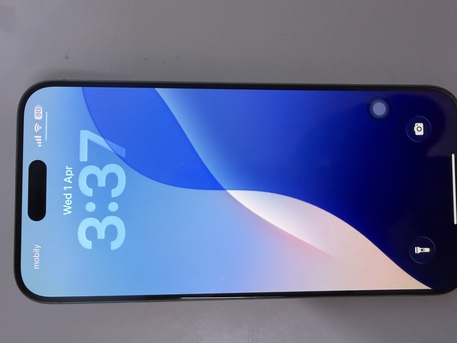 Khobar, Mobile Phones, SAR 2850,  IPHONE 15 PRO MAX 256GB SILVER TITANIUM