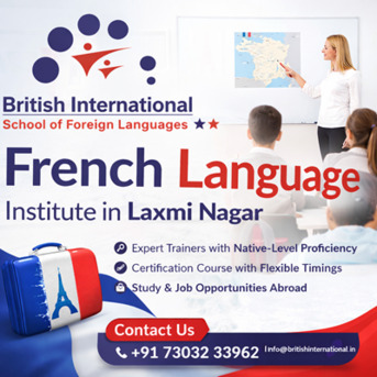 Laxmi Nagar, Education, French Language Institute In Laxmi Nagar