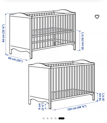 Riyadh, Baby & Kid Stuff, SAR 750,  IKEA Baby Cot Set