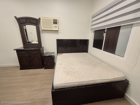 Busaiteen, Furniture, BHD 35,  Double Bed With Mattress, Dressing Table, Mini Table