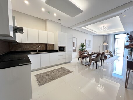 Al Seef, Apartments/Houses, BHD 400/month,  Furnished,  1 BR,  90 Sq. Meter,  Brand New 1BR With Balcony | Pool & Gym | EWA Included - Near Bahrain Mall