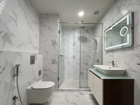 Al Seef, Apartments/Houses, BHD 400/month,  Furnished,  1 BR,  90 Sq. Meter,  Brand New 1BR With Balcony | Pool & Gym | EWA Included - Near Bahrain Mall