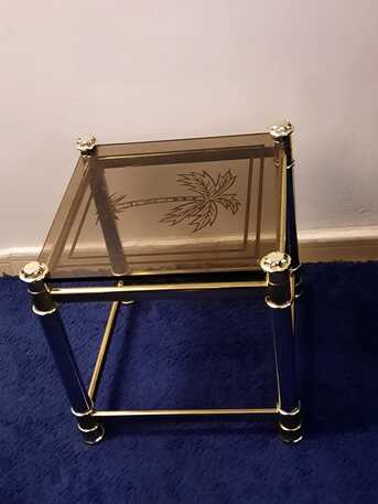 Riyadh, Furniture, SAR 100,  Mini Coffee Glass Table